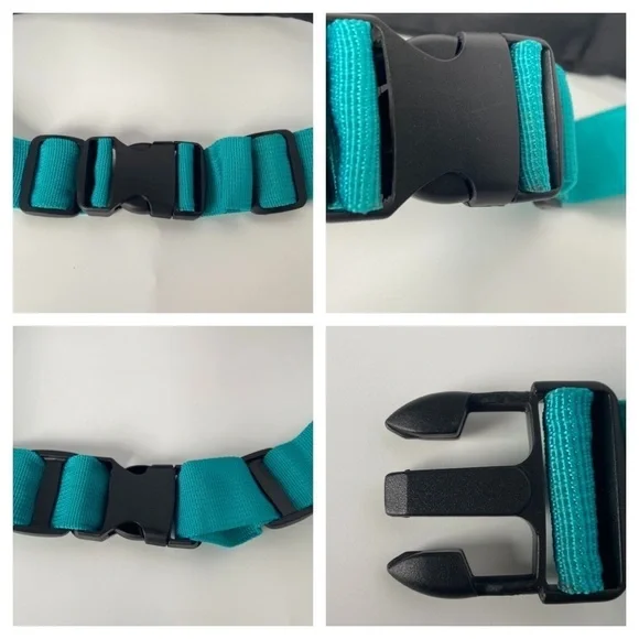 Lollapalooza Fanny Pack Concert Fanny Pack Festival Bag Sling Bag Blue Black - Picture 7 of 11